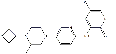  5-BroMo-1-Methyl-3-[5-(3-Methyl-4-oxetan-3-yl-piperazin-1-yl)-pyridin-2-ylaMino]-1H-pyridin-2-one