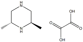 Piperazine, 2,6-diMethyl-, (2R,6R)- oxalate,,结构式