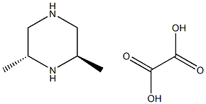 Piperazine, 2,6-diMethyl-, (2R,6R)- oxalate 化学構造式