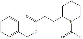 3-S-()-CBZ-Ethylpiperidinecarboxylate 化学構造式