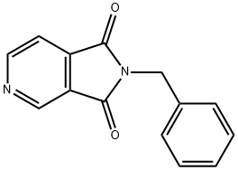 2-benzyl-1H-pyrrolo[3,4-c]pyridine-1,3(2H)-dione Structure
