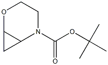 tert-butyl 2-oxa-5-azabicyclo[4.1.0]heptane-5-carboxylate Struktur