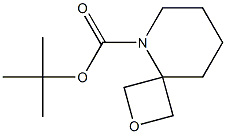 tert-butyl 2-oxa-5-azaspiro[3.5]nonane-5-carboxylate Struktur