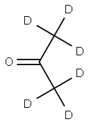  ACETONE-D6 (D, 99.9%) +1% V/V TMS