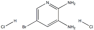 2,3-DiaMino-5-broMopyridine dihydrochloride Structure