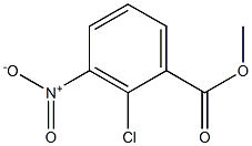 2-Chloro-3-nitrobenzoic acid Methyl ester Struktur