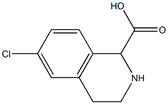 2-Z-6-Chloro-3,4-dihydro-1H-isoquinoline-1-carboxylic acid Structure