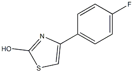 4-(4-Fluorophenyl)-2-hydroxythiazole Structure