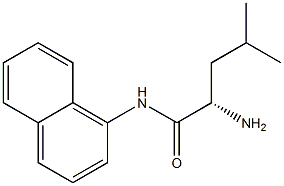 L-Leucine a-naphthylaMide Struktur