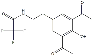  N-(3,5-二乙酰基-4-羟基苯乙基)-2,2,2-三氟乙酰胺