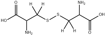 DL-CYSTINE (3,3,3',3'-D4, 98%) Structure