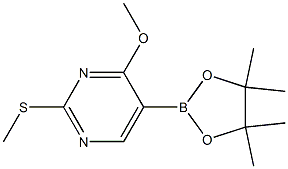  4-Methoxy-2-(Methylthio)-5-(4,4,5,5-tetraMethyl-dioxaborolan-2-yl)pyriMidine