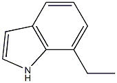 7-ETHYL-1H-INDOLE, , 结构式