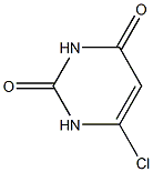 6-氯脲嘧啶, , 结构式