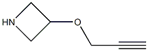 3-(2-Propynyloxy)azetidine Structure