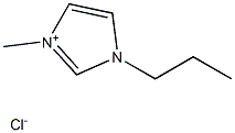 1-丙基-3-甲基咪唑氯盐, , 结构式