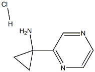 1-(pyrazin-2-yl)cyclopropanaMine hydrochloride