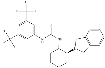 N-[3,5-bis(trifluoroMethyl)phenyl]-N'-[(1S,2S)-2-(1,3-dihydro-2H-isoindol-2-yl)cyclohexyl]-Thiourea