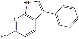 6-Hydroxy-3-phenyl-7-azaindole Struktur
