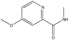 4-Methoxy-N-MethylpicolinaMide Structure