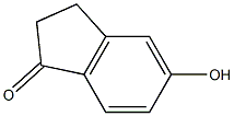 5-hydroxy-2,3-dihydro-1H-inden-1-one 化学構造式