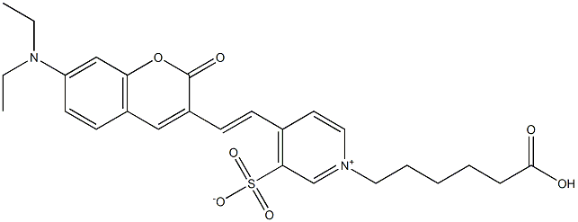 (E)-1-(5-Carboxypentyl)-4-(2-(7-(diethylaMino)-2-oxo-2H-chroMen-3-yl)vinyl)pyridiniuM-3-sulfonate