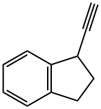1-ethynyl-2,3-dihydro-1H-indene 化学構造式