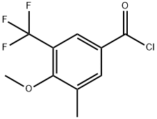 4-Methoxy-3-Methyl-5-(trifluoroMethyl)benzoyl chloride, 97%|4-甲氧基-3-甲基-5-(三氟甲基)苯甲酰氯