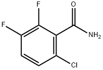 6-氯-2,3-二氟苯甲酰胺, 1373920-98-9, 结构式