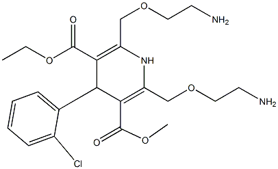  ETHYL METHYL (4RS)-2,6-BIS[(2-AMINOETHOXY)METHYL]-4-(2-CHLOROPHENYL)- 1,4-DIHYDROPYRIDINE-3,5-DICARBOXYLATE