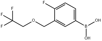 4-fluoro-3-((2,2,2-trifluoroethoxy)Methyl)phenylboronic acid|4-氟-3-((2,2,2-三氟乙氧基)甲基)苯基硼酸