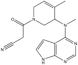 托法替尼 杂质 S,,结构式