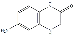 6-氨基-3,4-二氢-2(1H)-喹喔啉酮, , 结构式