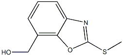 (2-Methylsulfanyl-benzooxazol-7-yl)-Methanol 结构式