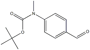 (4-ForMyl-phenyl)-Methyl-carbaMic acid tert-butyl ester Structure