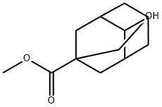 METHYL 4-HYDROXYADAMANTAN-1-CARBOXYLATE 化学構造式