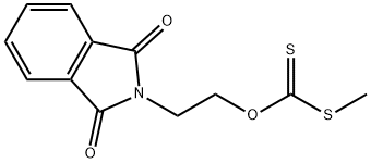 O-2-(1,3-dioxoisoindolin-2-yl)ethyl S-Methyl carbonodithioate 化学構造式