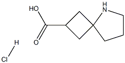 5-Aza-spiro[3.4]octane-2-carboxylic acid hydrochloride,1523606-22-5,结构式