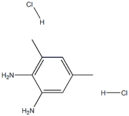 1,2-DiaMino-3,5-diMethylbenzene dihydrochloride Structure