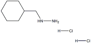 (CyclohexylMethyl)hydrazine dihydrochloride Struktur