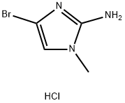 4-BroMo-1-Methyl-1H-iMidazol-2-aMine hydrochloride Structure