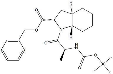  (2S,3aR,7aS)-1-[(2S)-2-[tert-ButyloxycarbonylaMino]-1-oxopropyl]octahydro-1H-indole-2-carboxylic Acid Benzyl Ester