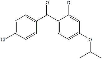 (4-Chlorophenyl)[4-(1-Methylethoxy)phenyl]Methanone-D7
(Fenofibrate IMpurity) Structure