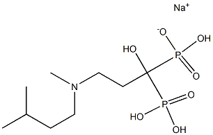 [1-Hydroxy-3-(MethylisopentylaMino)propylidene] Bisphosphonic Acid MonosodiuM Salt

(Ibandronic Acid IMpurity)