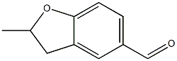 2-Methyl-2,3-dihydro-1-benzofuran-5-carbaldehyde Structure