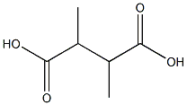 顺反式-2,3-二甲基丁二酸, , 结构式