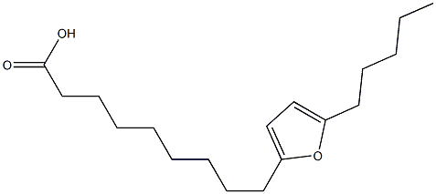 10,13-环氧基-10,12-十八碳二烯酸, , 结构式