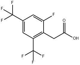 2-FLUORO-4,6-BIS(TRIFLUOROMETHYL)PHENYLACETIC ACID
