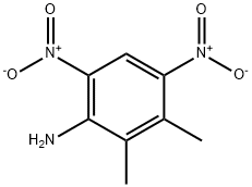 2,3-dimethyl-4,6-dinitroaniline Struktur