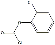 氯甲酸邻氯苯酯, , 结构式